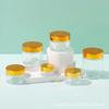 Botella de crema transparente 20g botella de crema facial 50g tarro de sub-embalaje para muestras cosméticas 5G botella de crema para ojos traje de viaje venta al por mayor