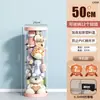 Caixa de Armazenamento de Pelúcia com Zíper Atualizada no Atacado, Cesta de Armazenamento de Brinquedos, Tubo de Armazenamento de Brinquedos Infantis, Solução Mágica de Armazenamento