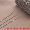 Moda Cruzada Europeia e Americana Aço Inoxidável Pressionado Lateral Disco Redondo Cor Conservada Corrente Pulseira Colar DIY Feito à Mão Acessórios de Joias