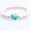 Amazon Transfronterizo Cuentas de Tortuga Nuevas Pulsera Elástica Bohemia Pulsera Infantil Pulsera Cuerda para la Mano de Mujer