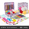Conjunto de Bolsa de Crochê do Mesmo Estilo Transfronteiriço, Conjunto de Bolsa de Armazenamento Multicolorida, Conjunto de Bolsa de Material de Crochê para Iniciantes Atacado
