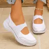 2026 Nueva Estación Independiente de Dropshipping de Amazon Zapatos de Mujer Transpirables Flyknit Tallas Grandes Zapatos para Madres Zapatos sin Cordones Zapatos Individuales para Mujer