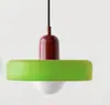 Lámpara de Araña Escandinava Simple Creativa Estilo Crema Lámpara para Sala de Estar Bar Moderna Bauhaus Vintage Lámpara de Vidrio para Mesita de Noche