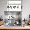 Cubierta de Aislamiento para Impresora 3D para Tuozhu A1 P1, Gabinete a Prueba de Polvo, Caja de Sellado de Escape, Resistente a Altas Temperaturas, Compatible con Zd K1