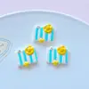 Grande Pilha de Cartas Menina de Resina Acessórios Charms para Sapato Crocs Joias DIY Capa de Celular Acessórios de Cabelo Adesivos Materiais Decorativos