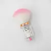 Nueva Botella de Gas de Cristal Colorida Individual Portátil Polvos Sueltos Rubor Herramienta de Belleza Portátil Manicura Pincel de Maquillaje