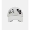 Gorra de Béisbol Bordada con Corazón Estilo Coreano Carta de Amor Unisex Primavera Verano Pareja Versátil Sombrero de Sol Hace que la Cara se Vea Más Pequeña Gorra Pico de Pato