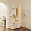 Cabide de chão em formato de cacto para uso doméstico, móvel e espessado, adequado para varanda, sala de estar e quarto