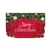 Tecido de fundo de Natal para comércio exterior da Amazon transfronteiriço para decoração de porta, montagem de festa e cobertura de porta tipo bandeira de meia-lua