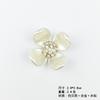 Versão coreana de imitação de Pérola Shell Flor coração DIY acessórios de liga flor para segurar da noiva acessórios de cabelo sapatos roupa material de bolsa