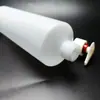 Botella de HDPE con hombro diagonal de 1L 1000ml Directo de Fábrica para Gel de Ducha Diario, Champú, Botella de Leche