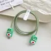 Cubierta Protectora para Cable de Datos para Cargador Apple de 20W, Dibujos Animados, a Prueba de Roturas para Cable de Carga de Teléfono Móvil