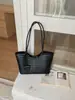 Bolso de gran capacidad con patrón tejido para el día a día, nuevo modelo 2026, bolso de hombro o axila relajado y simple, bolso tote a la moda