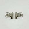 Fábrica Nanhai al por mayor clip de hierro Blanco para secar colcha clip fijo anti-viento carpeta clip organizador clip para facturas