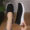 Zapatos casuales de verano transpirables para mujer de talla grande, con suelas suaves, cómodos para ir al trabajo y caminar, disponibles para dropshipping