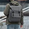 Mochila de Color Sólido Mochila Grande para Viaje Mochila de Viaje de Negocios Uso Diario para el Trabajo y la Escuela Bolsa para Laptop Mochila de Moda para Estudiante Universitario
