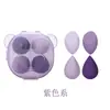Kit de Esponjas de Maquiagem Transfronteiriças Esponja Dupla Face para Uso Úmido e Seco Não Absorve Base Esponja Gota de Água Abóbora Ferramentas de Maquiagem Coloridas