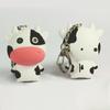 Conejo del Zodiaco Mentira Vaca Luminosa Funda para Teléfono Móvil Luminosa Bolso Cruzado Luminoso de Vaca Colgante para Mochila Llavero