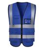 Chaleco de Seguridad Tira Reflectante Transpirable Ropa de Trabajo Personalizada Limpieza de Propiedad Ropa Fluorescente Clip para Caballo Personalizado