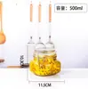 Frasco de Vidrio Sellado con Tapa de Presión para Guardar Pepinillos, Té, Comida, Miel, Caja de Regalo, Frasco de Mermelada