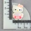 Accesorios de Resina Pegamento Blanco DIY Niños Muñeca de Dibujos Animados Funda de Teléfono Accesorios para el Cabello Diadema Material Hecho a Mano Accesorios para Diadema