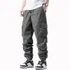 Ebay Comércio Exterior Transfronteiriço Calças Casuais Retrô Americanas Masculinas Primavera e Outono Novas Calças Longas Retas Largas High Street Atacado