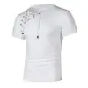 Nova Europeia e Americana Nova Masculina Nova Primavera e Verão Nova Camiseta de Manga Curta Pulôver Marca Tendência