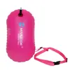 Flotador de natación de un solo airbag Seguimiento Fácil Inflable Seguimiento Flotador Boya Bolsa de natación de un solo airbag