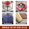 Mesa de Churrasco de Aço Inoxidável Novo Modelo para Uso Doméstico Multifuncional Dobrável Aquecimento Mesa de Jantar Grelha de Churrasco Mesa de Jantar Quadrada