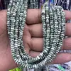 2*4mm Ágata Madera Grano Cuentas Ábaco DIY Hecho a Mano Semiacabados Accesorios Joyería Collar Pulsera Venta al por Mayor Transfronteriza
