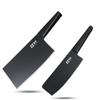 [Fabricante] Acero inoxidable acero negro afilado traje de cocina negro cuchillo de hoja negra cuchillo de cocina doméstico cuchillo de cocina para rebanar cuchillo de cocina para frutas