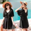 Traje de Baño Nuevo Modelo 2026 Hot Spring Tallas Grandes para Mujer, Una Pieza, Adelgazante, Conservador, Sexy, Estilo Hada Ins Coreano