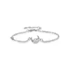 Joyería de Mano Creativa Luochen con la Flecha de Cupido, un Regalo para Novias de Novias de Ins, Pulsera Coreana con Brillantes Diamantes de Estrella y Luna