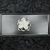 Celebridad de Internet Popular Cadena de Flor de Cuentas Tejida a Mano Flor para Zapato Moda Belleza Hebilla de Zapato de Industria Pesada Adaptada a Zapatos con Agujeros Accesorios DIY