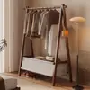 Cabide HaiChuan, cabide de casacos para quarto, uso doméstico, apartamento alugado, prateleira de armazenamento simples, varal dobrável, cabide de chapéus