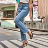 Verano 2024 Exportación Transfronteriza Amazon Nuevo Denim Elegante Pantalones Rotos Wish Popular Pantalones Casuales de Mujer