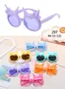 Nuevas gafas de sol para niños, niños y niñas, gafas de sol de dibujos animados para bebé, color, gafas para niños, juguete, gafas de sol de moda, lote mixto