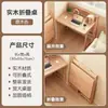 Escritorio Plegable de Madera Maciza para Estudiantes, Uso en Casa, Dormitorio, Mesa Sencilla, Escritorio de Noche, Escritorio de Estudio, Escritorio para Computadora, Escritorio de Oficina