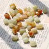 Jadé Hetian com formato de contas soltas produtos semiacabados acessórios pedra original Jaspe material de contas para DIY acessórios de jade