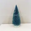 Mini Árvore de Natal Dourada e Prateada Glitter Vermelho Pinheiro Árvore de Natal Decoração Ornamento de Mesa Decoração Pequena Árvore de Natal