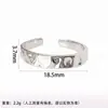 Anillos únicos, simples, versátiles y de moda para mujeres, parejas y amigos, anillos abiertos ajustables, nuevos anillos de pareja estilo El Principito, joyería al por mayor