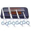 Tesoura para Pet 6 Polegadas Aço Inoxidável Tesoura de Tosquia para Cachorro Teddy Tesoura Profissional para Pet Ferramentas de Limpeza e Beleza terno