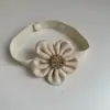 Presilhas de Cortina de Flor, Amarrilhos de Cortina de Gaze Sem Furos, Decorações Criativas de Flor de Tecido, Suportes de Cortina para Quarto e Sala de Estar