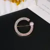 Broche Transfronterizo Nuevo de Alta Gama Lazo Insecto Flor Femenino Anti-Exposición Fijo Ropa Versátil Corsage