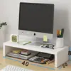Suporte Elevado para Monitor de Computador Base Elevada Suporte de Mesa Prateleira de Armazenamento de Mesa Rack de Armazenamento de Mesa
