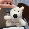 Pasador de Peluche Estilo Yang Mi Perro para Mujer 2025 Nuevo Oso de Dibujos Animados Flequillo Lateral para la Frente Pasador de Pato