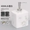 Frasco de álcool em gel cerâmica box de chuveiro Hotel Hotel estilo europeu Frasco Dew frasco vazio sub-embalagem luxo leve