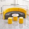 Salón de belleza, sofá, área de descanso, recepción, jardín de infantes, sala, área de terraza, sofá, mesa de café, forma especial, enseñanza y capacitación.