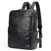 MAV Nova Moda Casual Mochila Masculina Mochila Multifuncional para Computador de Negócios Mochila de Couro de Vaca com Camada Superior Bolsa de Viagem na Moda