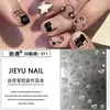 Librito Rojo Adhesivo para Uñas Arte de Uñas Lindo Dibujo Animado Gato Amor de Cachorro Patrón Pequeño Ins Grafiti Calcomanía Adhesiva